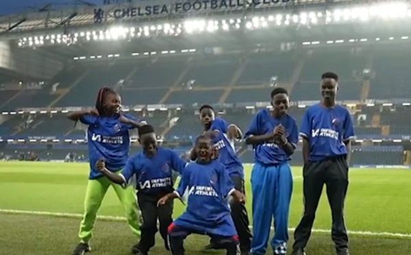 Ghetto kids at Stamford Bridge