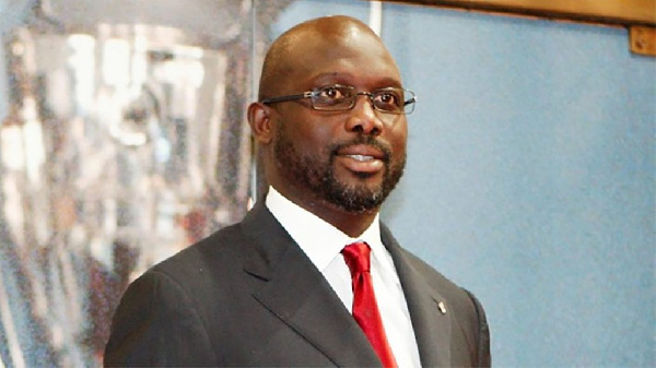Former FIFA World Player of the Year, George Weah