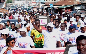 Moses Abor and some participants