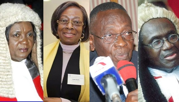 Judges who turned down Kufour's appointment