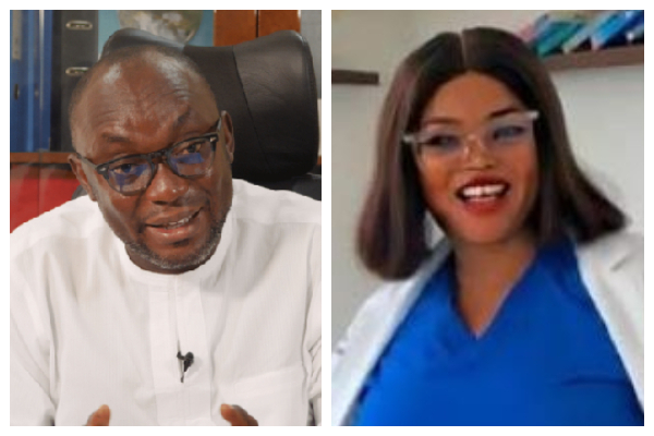 Dr Kingsley Agyemang and Anne Sansa Daly