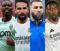 L-R: Pogba, Carvajal, Benzema and Alaba are available on the transfer market