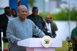 President John Dramani Mahama has promised to build stadiums for the new six regions