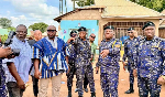 Savannah Regional Minister, IGP visit Gbindabuor following lynching of police officer