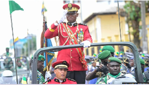 General Brice Oligui Nguema was inaugurated six days after his forces toppled the government