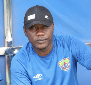Assistant coach of Hearts of Oak, Abdul Rahim Bashiru