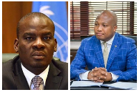 Adom-Otchere has alleged that Haruna and Ablakwa aspire to partner the current Vice President