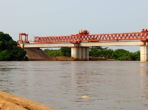 The bridge that links Ghana to Cote d'Ivoire