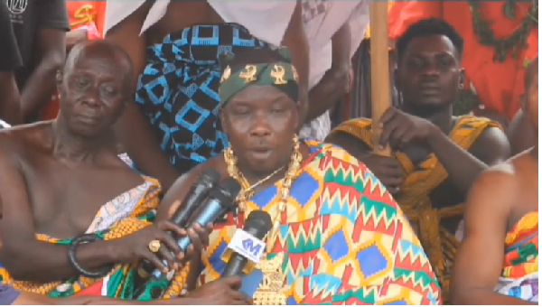 Chief of Manso Domi-Keniago, Nana Obeng Mensah Ababio II