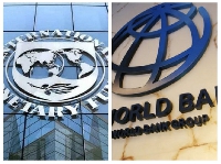 The International Monetary Fund and World Bank logo