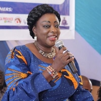 Freda Prempeh, the Founder of the UWF and MP for Tano North Constituency