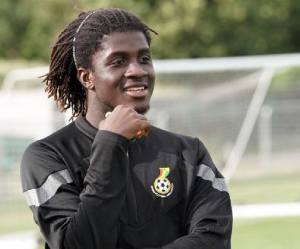 Caleb Yirenkyi starred for the Black Stars against Nigeria