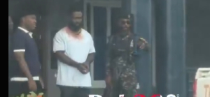 Watch injured Afrifa-Mensah in handcuffs as he is transferred to Mampong Divisional Police
