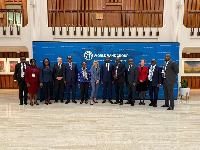 Minister of Finance, Dr. Mohammed Amin Adam led Ghana's delegation to the IMF-World Bank meetings