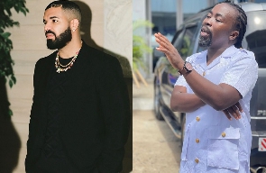 Drake and Obrafour. Image via Instagram