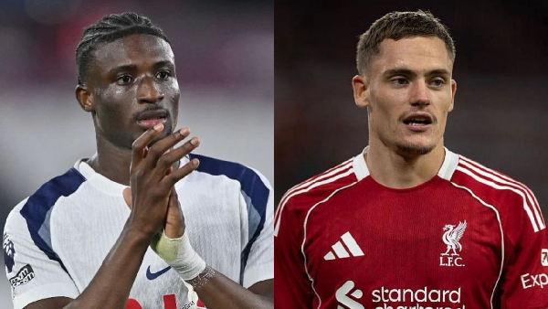 Keith McMahon picked Kudus (L) over Wirtz (R)