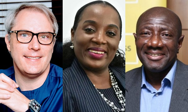 Collage of some top MTN Ghana executives