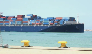 Kota Tema is one of the largest container vessels of Pacific International Lines