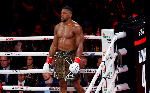 Anthony Joshua flies back to UK after Nigeria car crash Anthony Joshua flies back to UK after Nigeria car crash
