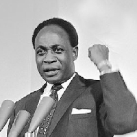 Former president Dr Kwame Nkrumah