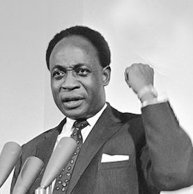 Kwame Nkrumah is the first Prime Minister and President of Ghana