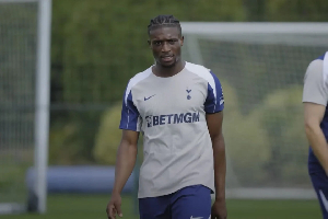 Kudus Mohammed plays for Tottenham Hotspur