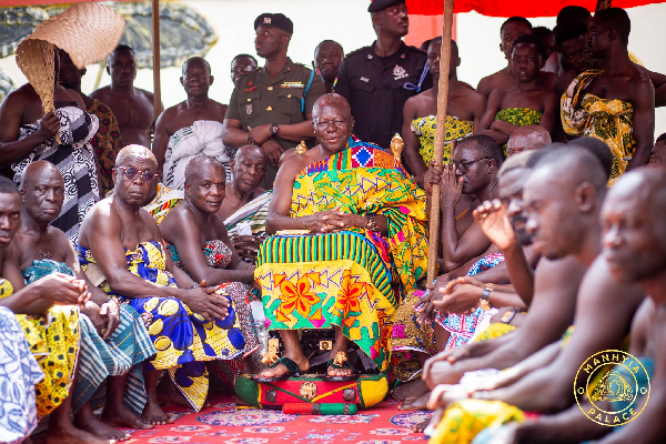 Otumfuo Osei Tutu II hosts Christmas durbar at Manhyia Palace