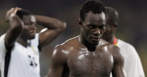 Michael Essien bin captain Ghana as di Black Stars commot for semi-finals for home soil for 2008