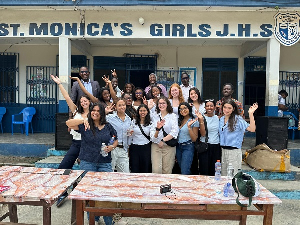 The students said the experience challenged some of the perceptions about Africa