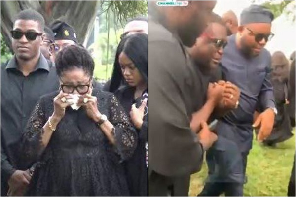 Scenes from the Ceremonial Garden in front of the Jubilee House on Friday, August 8, 2025