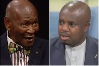 Sam Okudzeto [L] and Eduzi Tameklo