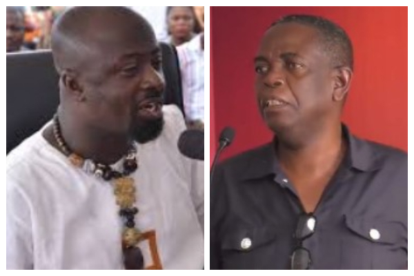 Richard Ofori Agyemang Boadi [L] and Kwesi Pratt