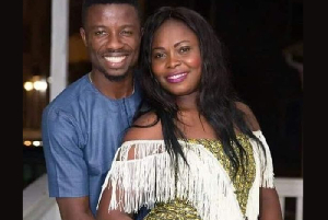 Kwaku Manu and his ex-wife, Naa Okailey Nyarko