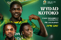 Wydad will host Kotoko at the Stade Mohammed V in Casablanca on Friday, October 24, 2025