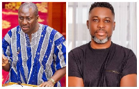 Members of Parliament for Efuttu and Gomoa Central, Alexander Afenyo Markin(L) and Kwame Asare Obeng