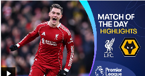 Wirtz scores first Liverpool goal in victory against Wolves