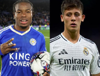 Leicester City winger Fatawu Issahaku and Real Madrid midfielder Arda Guler