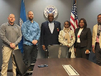Staff of the Ghana Embassy has visited immigrants in US detention centres