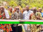Kofi Arko Nokoe among other community members