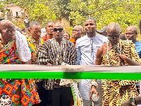 Kofi Arko Nokoe among other community members