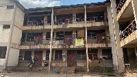 A photo of the renovated dormitory at Kumasi Wesley Girls SHS
