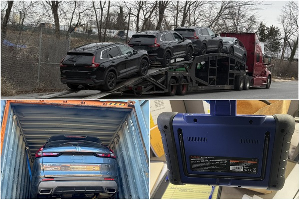 Stolen cars linked to the ring on shipping containers in Baltimore destined for Ghana