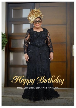 Mrs Lordina Mahama has turned 60