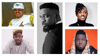 A collage of some rappers from Tema
