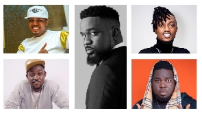 A collage of some rappers from Tema