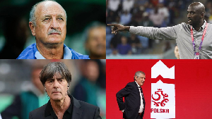 Scolari, Otto Addo, Joachim Low, Fernando Santos