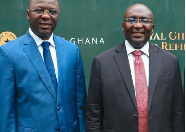 Dr Mohammed Amin Adam and Dr. Mahamudu Bawumia