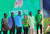 Gyan, Stephen Appiah and other officials supported the 2026 U-13 Milo Champions League  launch