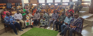 Dr Bawumia met with the Western Regional House of Chiefs in Takoradi on Thursday