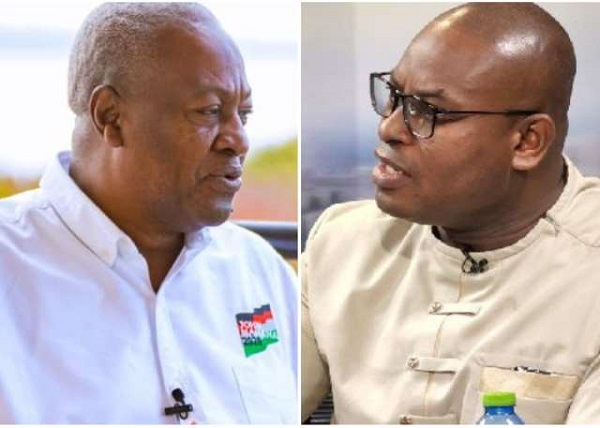 John Dramani Mahama and Richard Ahiagbah